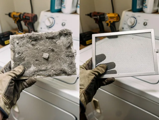 Professional lint trap cleaning by Yucaipa Dryer Vent Cleaning in Yucaipa