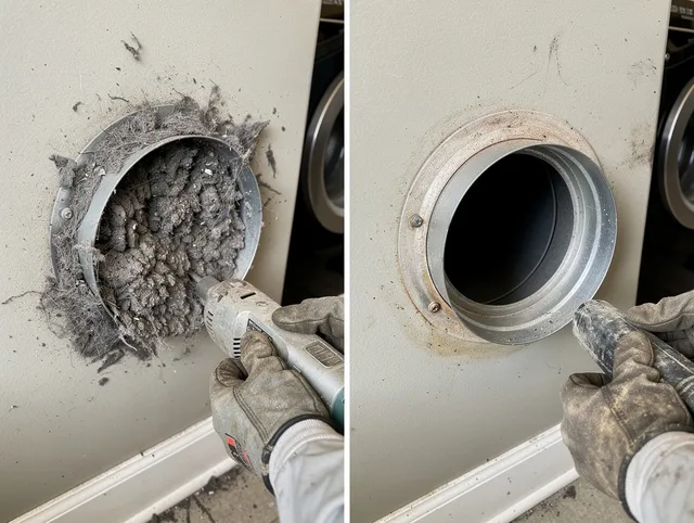 Professional clogged vent cleaning by Yucaipa Dryer Vent Cleaning in Yucaipa