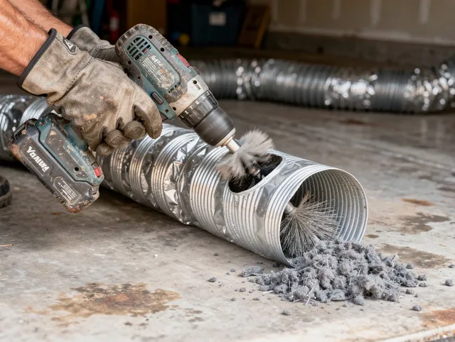 Professional duct cleaning by Yucaipa Dryer Vent Cleaning in Yucaipa