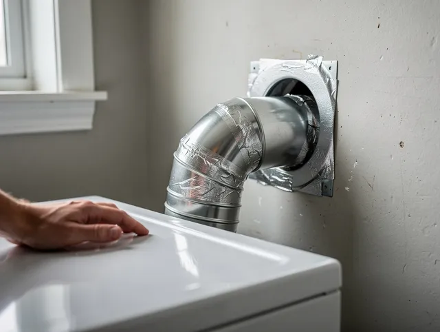 Yucaipa Dryer Vent Cleaning expert performing professional dryer vent repair and installation in Yucaipa