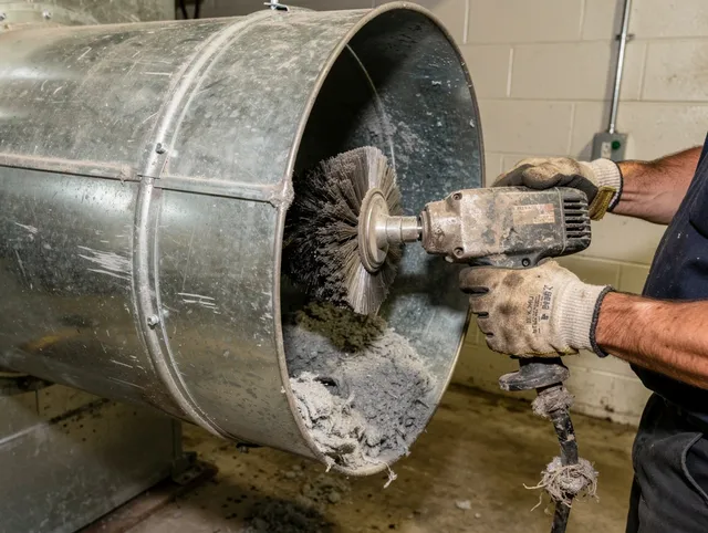 Industrial-grade dryer vent cleaning by Yucaipa Dryer Vent Cleaning in Yucaipa